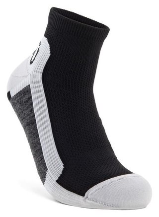 Ecco Tech Sporty Ankle-Cut strumpor, svart/vit