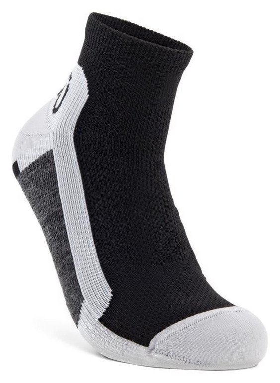 Ecco Tech Sporty Ankle-Cut strumpor, svart/vit