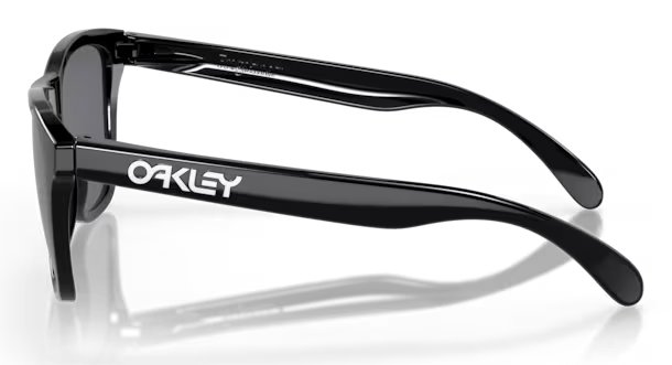 Oakley Frogskins Polished Black w/ Grey solglasögon