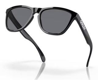 Oakley Frogskins Polished Black w/ Grey solglasögon