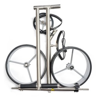 Davies Caddy Elegant manuell vagn, brush/black star wheels