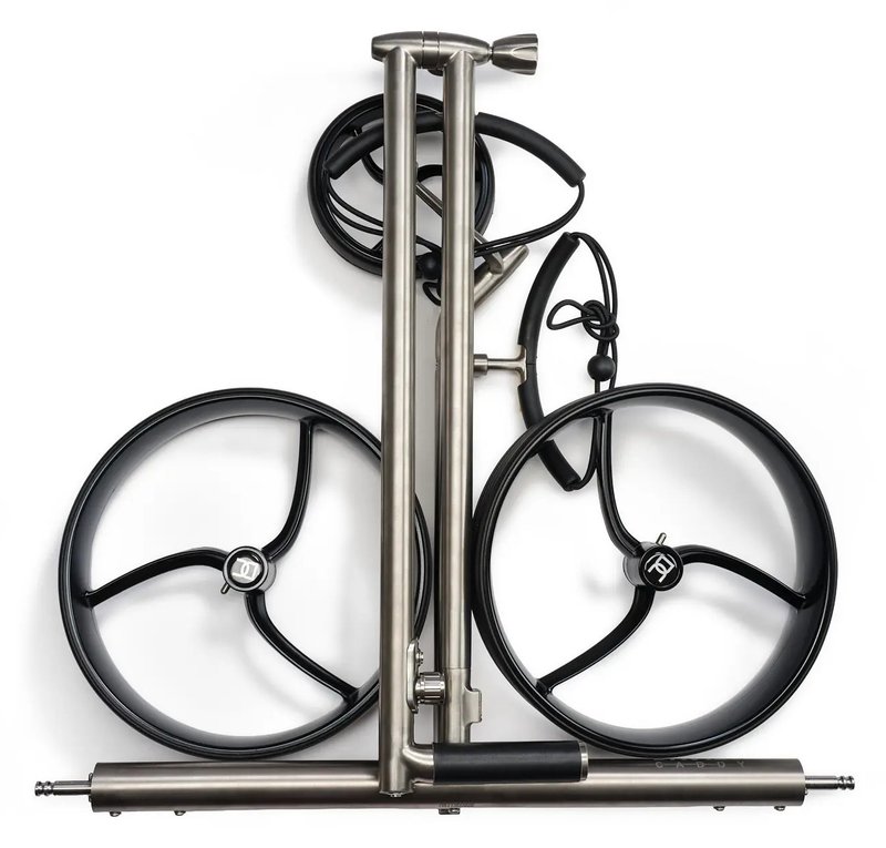 Davies Caddy Titan DHC elektrisk trolley, titanium