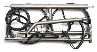 Davies Caddy Titan DHC elektrisk trolley, titanium