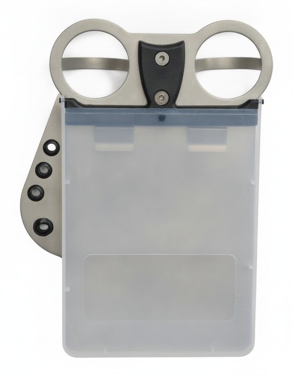 Davies Caddy Titan Scorecard Holder (plastic cover) tillbehör till vagn, titanium