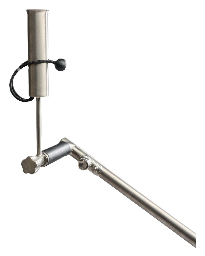 Davies Caddy Titan Adjustable Umbrella Holder vagntillbehör, titanium