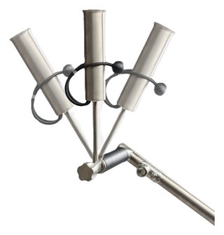 Davies Caddy Titan Adjustable Umbrella Holder vagntillbehör, titanium