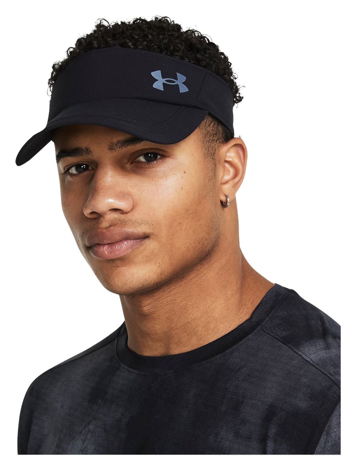 Under Armour Iso-Chill Launch herr visir, svart/reflective