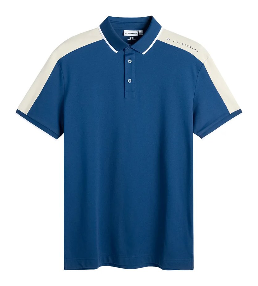 J.Lindeberg Jace Polo herr polo, Estate Blue