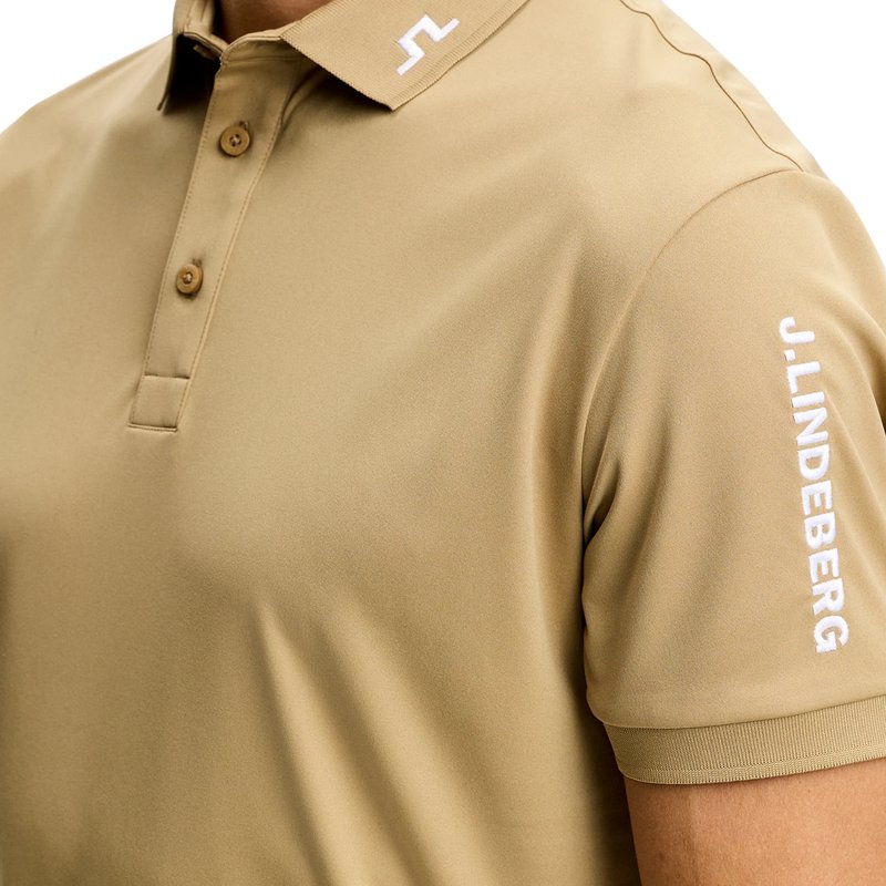 J.Lindeberg Tour Tech herr polo, kelp
