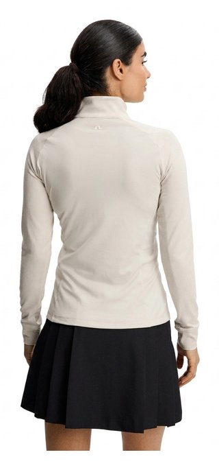 J.Lindeberg Mel Rib Mid Layer dam mellanlager, Moonbeam