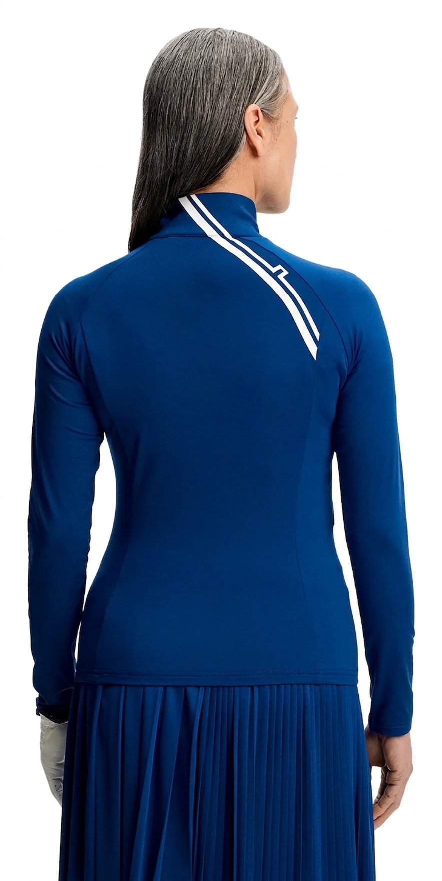 J.Lindeberg Nadu Quarter Zip Mid Layer dam mellanlager, Estate Blue