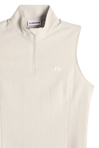 J.Lindeberg Tia Sleeveless dam topp, moonbeam