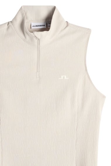 J.Lindeberg Tia Sleeveless dam topp, moonbeam