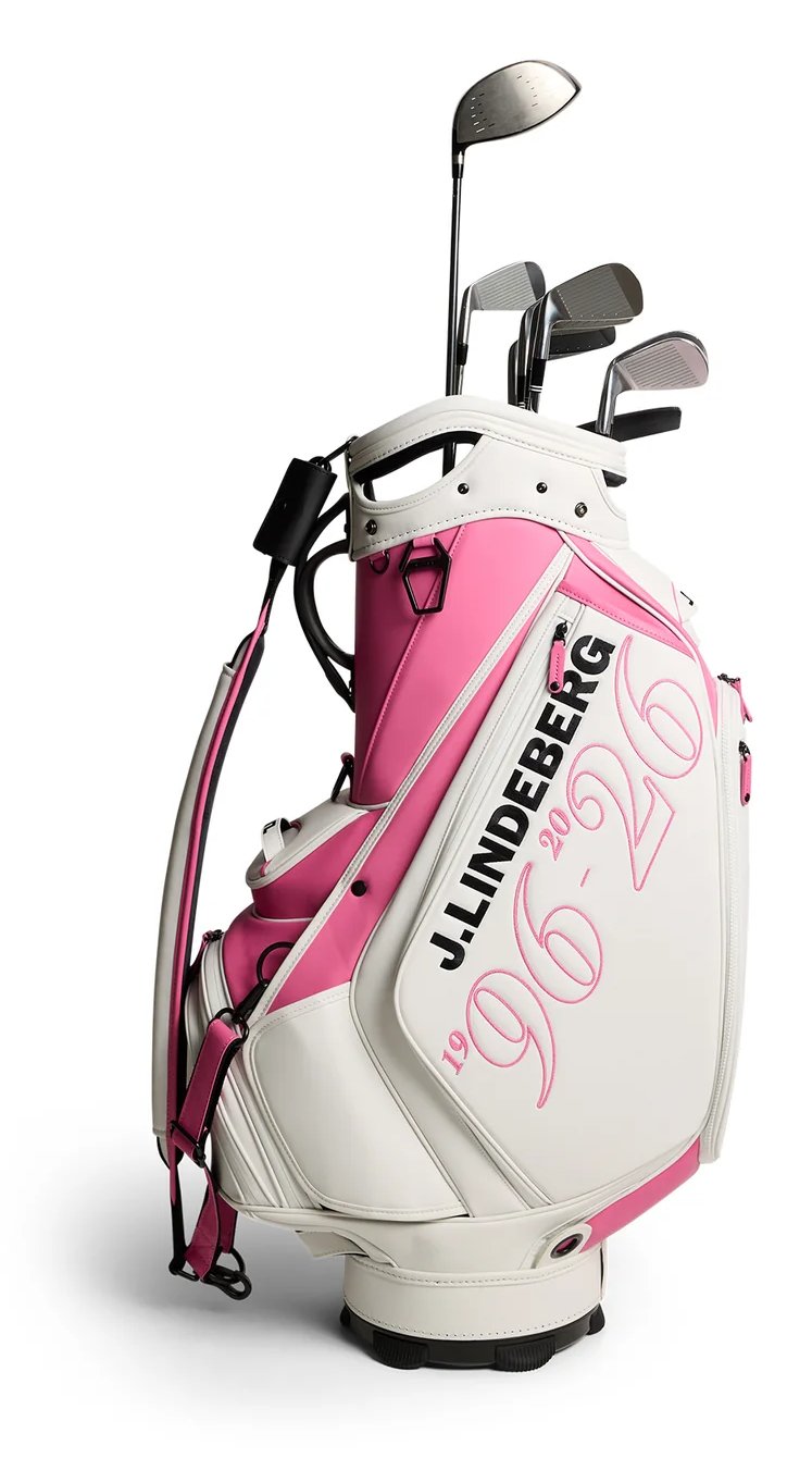 J.Lindeberg 30Y Staff Bag, vit