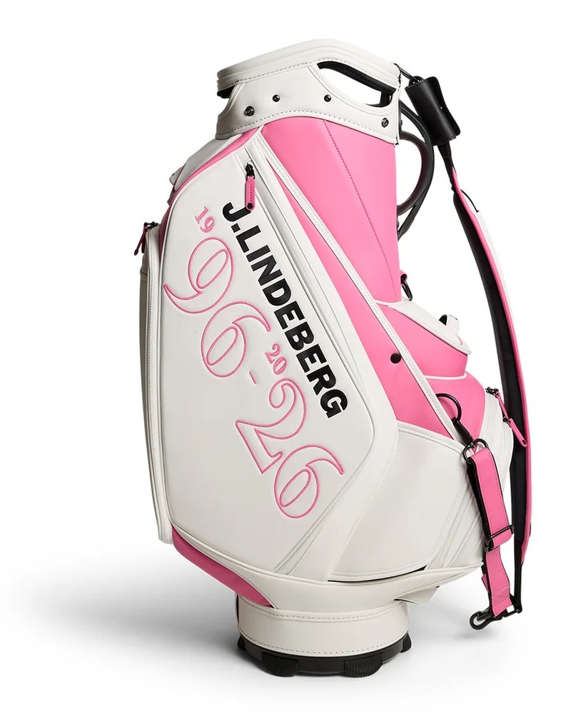 J.Lindeberg 30Y Staff Bag, vit