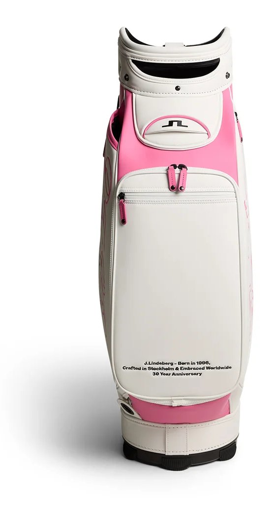 J.Lindeberg 30Y Staff Bag, vit