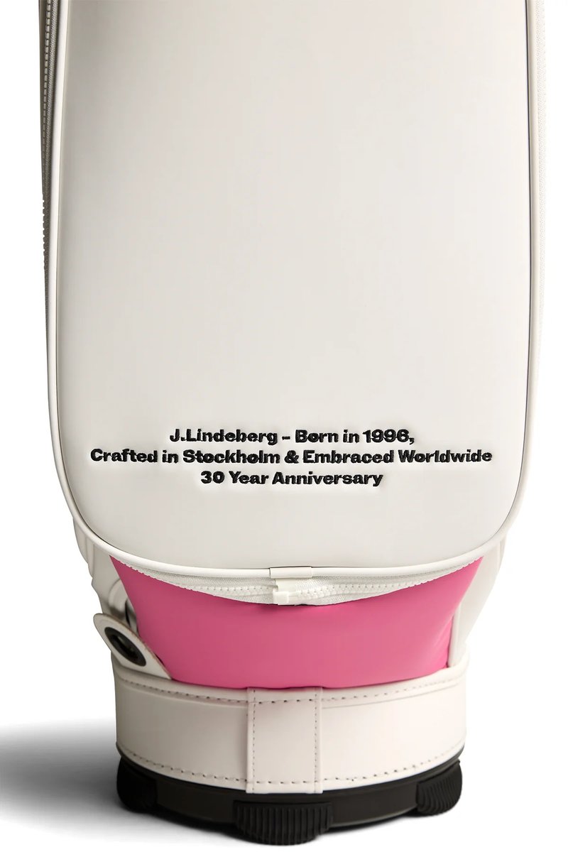 J.Lindeberg 30Y Staff Bag, vit