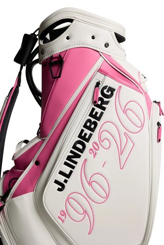 J.Lindeberg 30Y Staff Bag, vit