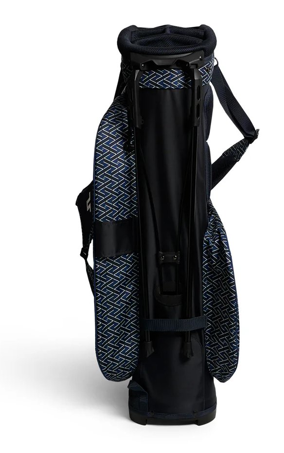 J.Lindeberg JL Flare Printed golfbag, Ladder Estate Navy
