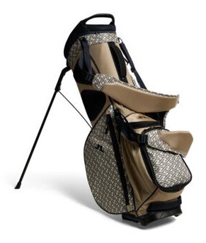J.Lindeberg JL Flare Printed golfbag, Ladder White Kelp