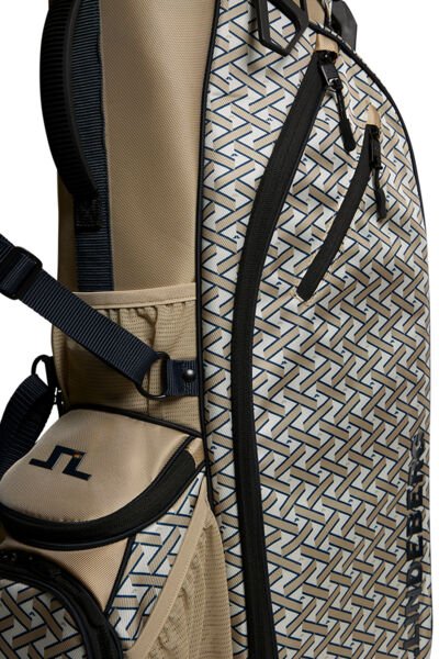 J.Lindeberg JL Flare Printed golfbag, Ladder White Kelp
