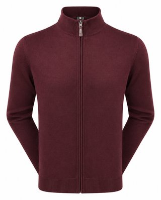FootJoy drirelease Full-Zip Lined herrtröja, port