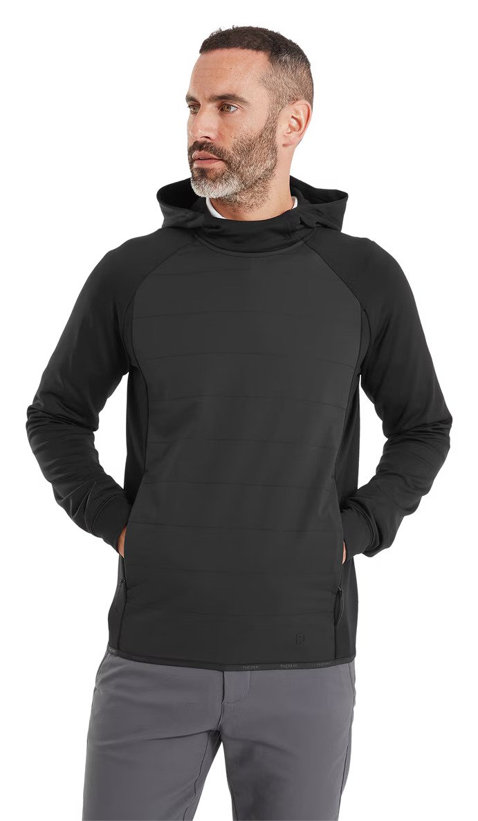 FootJoy ThermoSeries Hybrid herr hoodie, svart