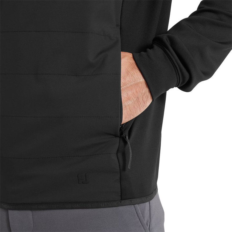 FootJoy ThermoSeries Hybrid herr hoodie, svart