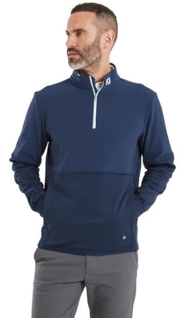 FootJoy ThermoSeries Hybrid Midlayer herr sweatshirt, navy