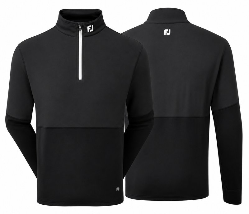 FootJoy ThermoSeries Hybrid Midlayer herr sweatshirt, svart