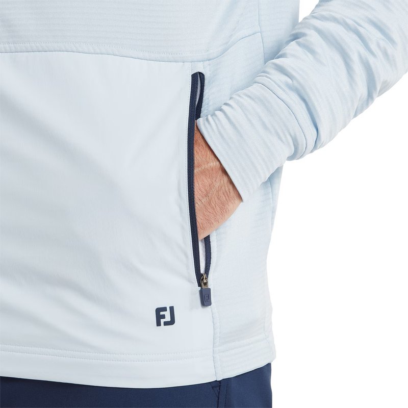 FootJoy ThermoSeries Crossover herr hoodie, mist