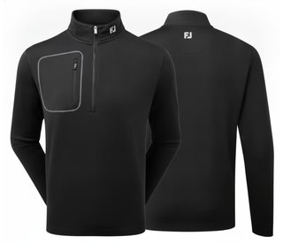 FootJoy ThermoSeries Texture Midlayer herr sweatshirt, svart