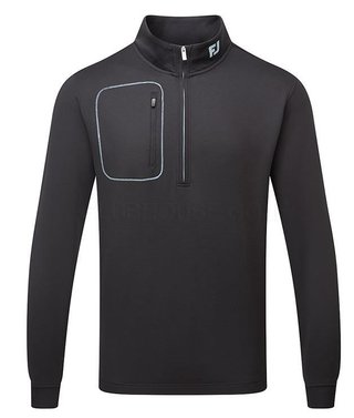 FootJoy ThermoSeries Texture Midlayer herr sweatshirt, svart
