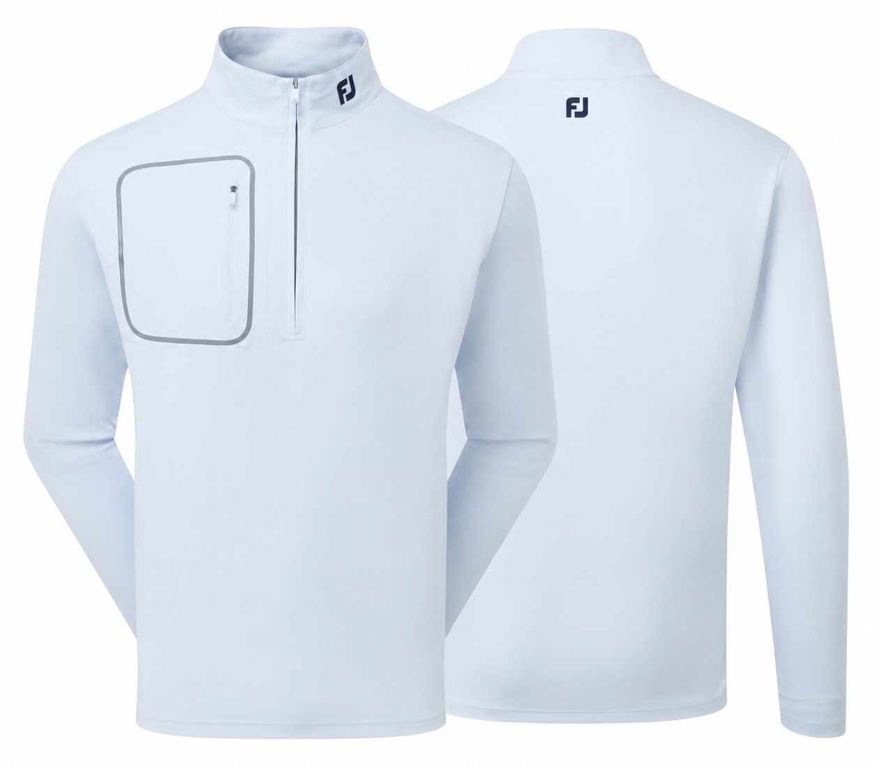 FootJoy ThermoSeries Texture Midlayer herr sweatshirt, mist