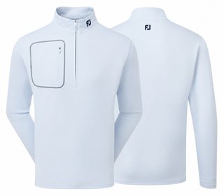 FootJoy ThermoSeries Texture Midlayer herr sweatshirt, mist