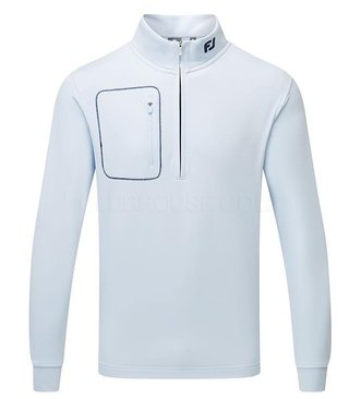 FootJoy ThermoSeries Texture Midlayer herr sweatshirt, mist
