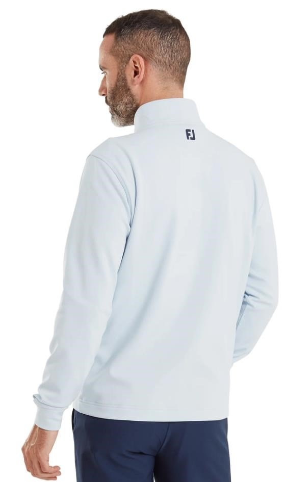 FootJoy ThermoSeries Texture Midlayer herr sweatshirt, mist