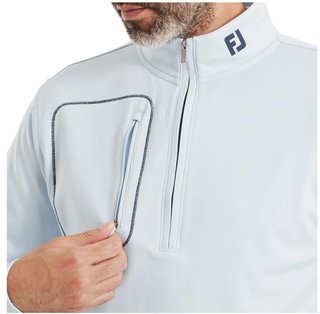 FootJoy ThermoSeries Texture Midlayer herr sweatshirt, mist