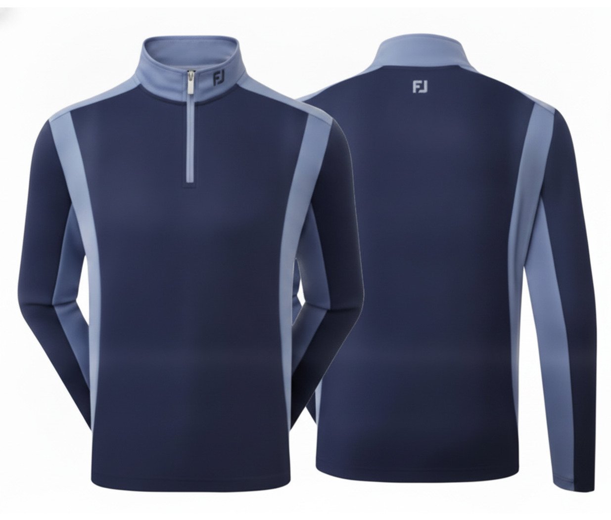 FootJoy ThermoSeries Blocked herr midlayer sweatshirt, navy/midnight