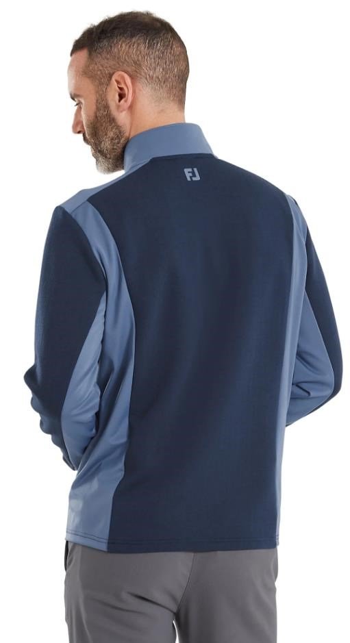 FootJoy ThermoSeries Blocked herr midlayer sweatshirt, navy/midnight