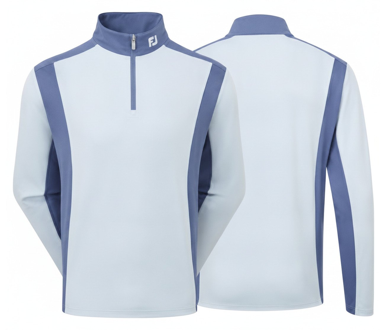 FootJoy ThermoSeries Blocked Midlayer herr sweatshirt, mist/midnight