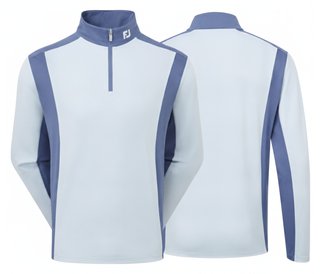FootJoy ThermoSeries Blocked Midlayer herr sweatshirt, mist/midnight