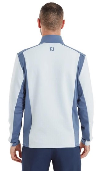 FootJoy ThermoSeries Blocked Midlayer herr sweatshirt, mist/midnight