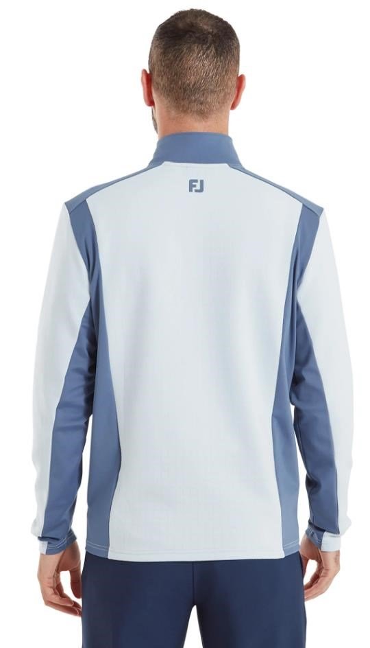FootJoy ThermoSeries Blocked Midlayer herr sweatshirt, mist/midnight