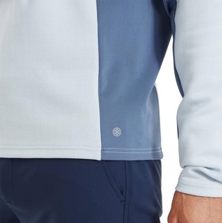 FootJoy ThermoSeries Blocked Midlayer herr sweatshirt, mist/midnight