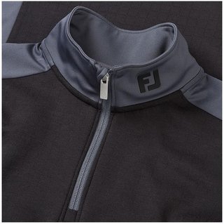 FootJoy ThermoSeries Blocked Midlayer herr sweatshirt, svart/kol