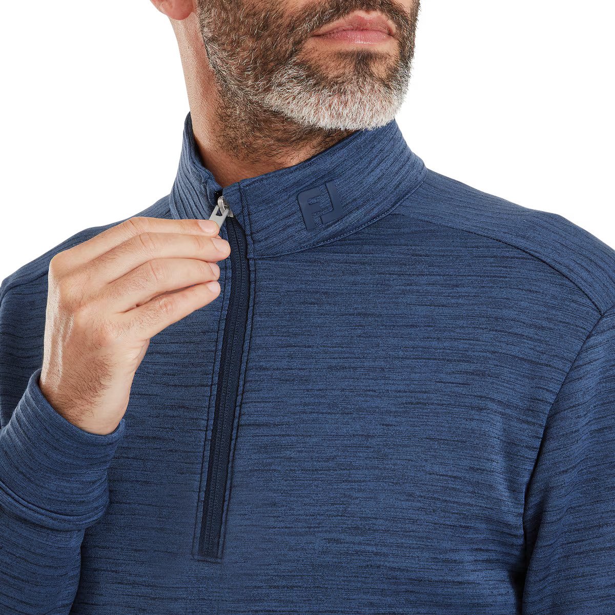 FootJoy ThermoSeries Space Dye Midlayer herr sweatshirt, navy