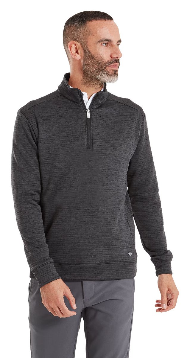 FootJoy ThermoSeries Space Dye Midlayer herr sweatshirt, svart