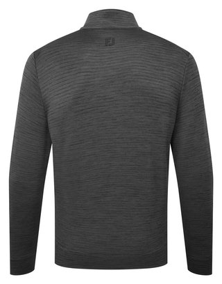 FootJoy ThermoSeries Space Dye Midlayer herr sweatshirt, svart