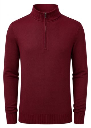 FootJoy drirelease Half-Zip Lined herr tröja, röd